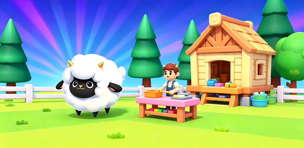 Manage Sheep Farm Gameplay